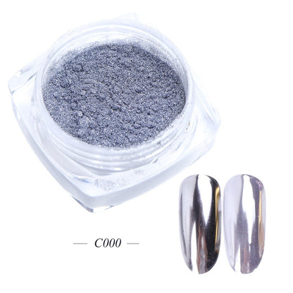 Metal Nail Glitter Powder Gel Polish Rub Dust