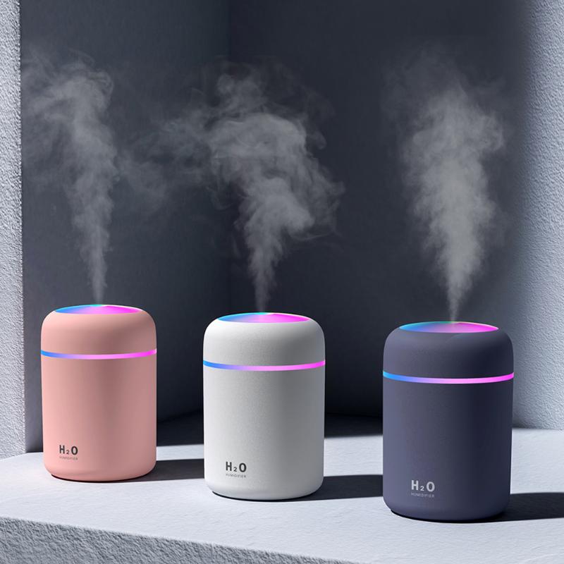 USB Ultrasonic Air Humidifier Essential Oil Diffuser