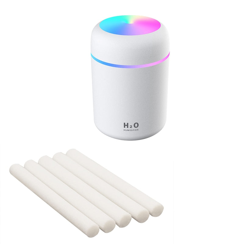 USB Ultrasonic Air Humidifier Essential Oil Diffuser