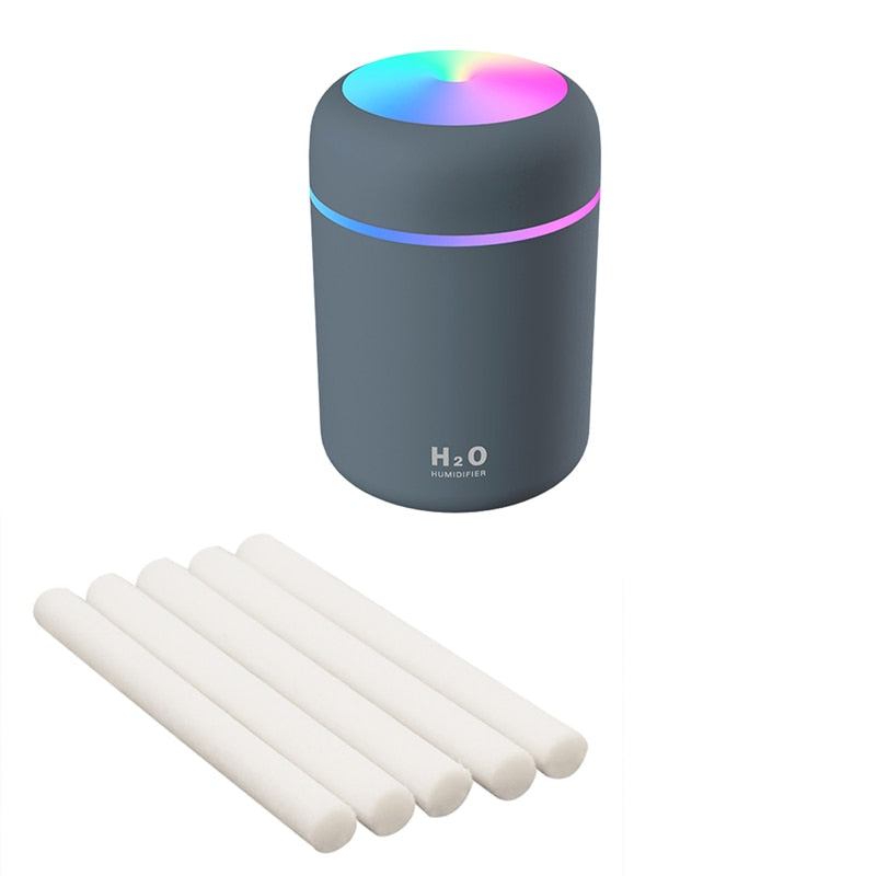 USB Ultrasonic Air Humidifier Essential Oil Diffuser