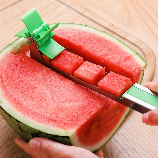 Stainless Steel Watermelon Cutter & Fruit Slicer