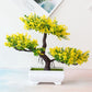Artificial Plastic Small Potted Bonsai Tree