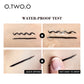 Waterproof Fast Dry Double-ended Liquid Black Eyeliner Pen