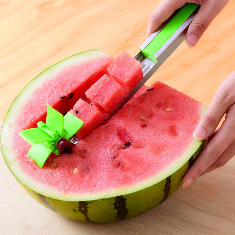 Stainless Steel Watermelon Cutter & Fruit Slicer