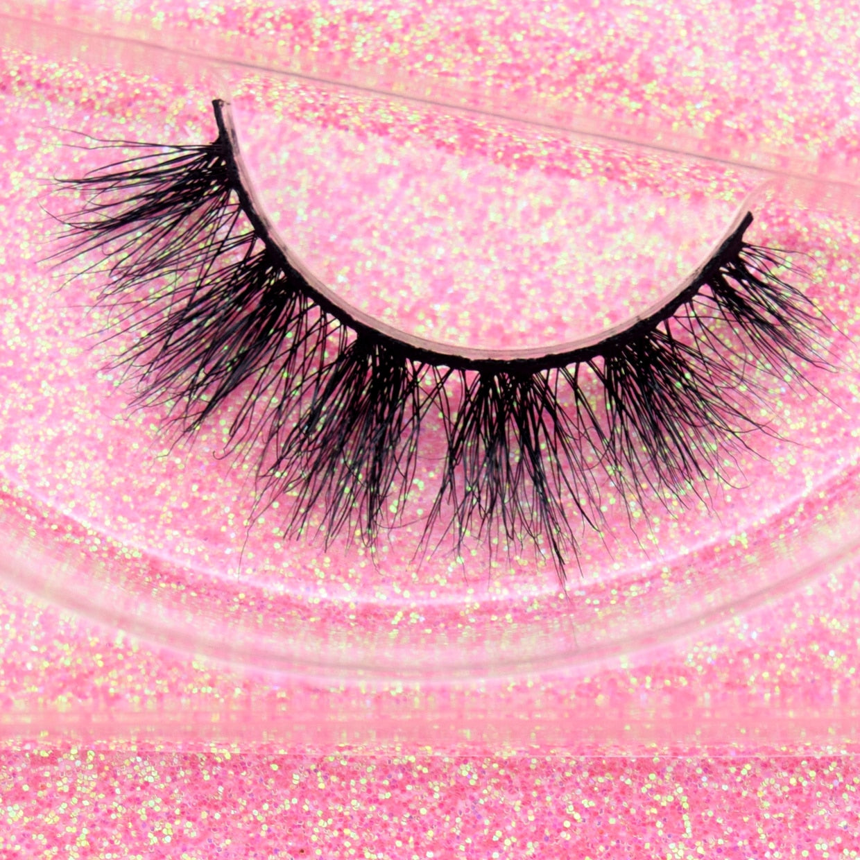 Handmade 3D Real Mink False Eyelash Strip