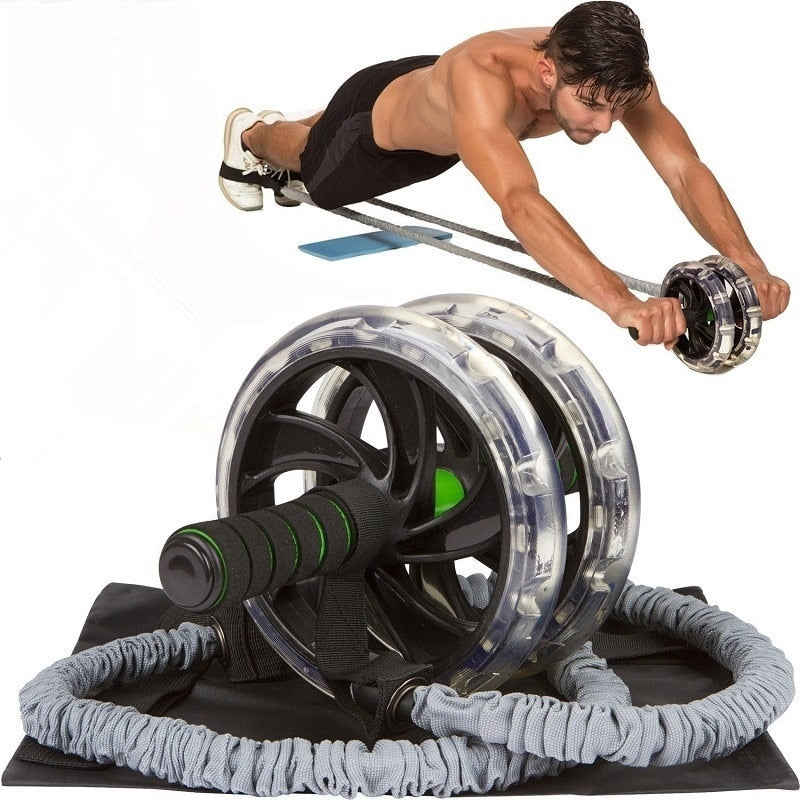 Abdominal Roller Wheel Resistance Band