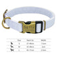 Reflective Nylon Personalized Engraved ID Tag & Collar