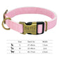 Reflective Nylon Personalized Engraved ID Tag & Collar