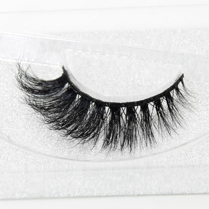 Handmade 3D Real Mink False Eyelash Strip