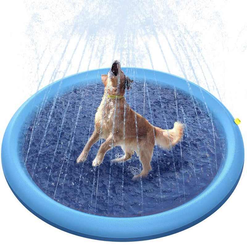 170x170cm Pet Sprinkler Cooling Play Pad
