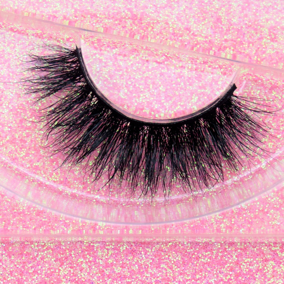 Handmade 3D Real Mink False Eyelash Strip