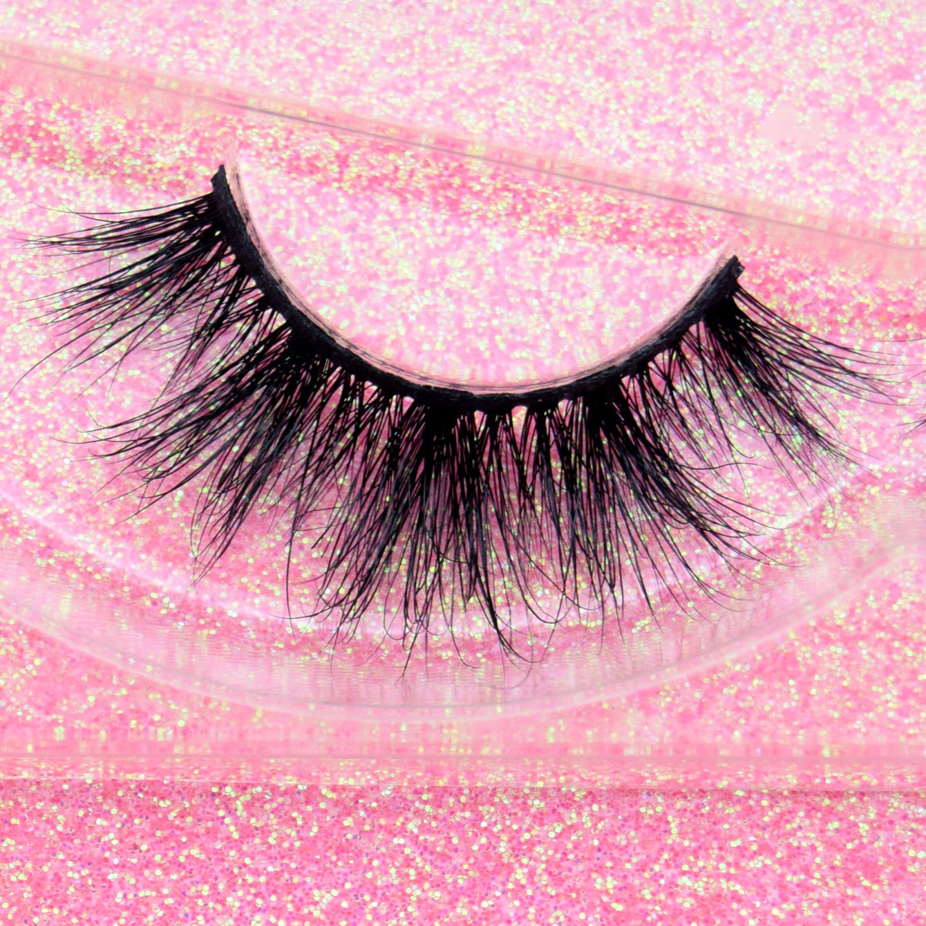 Handmade 3D Real Mink False Eyelash Strip