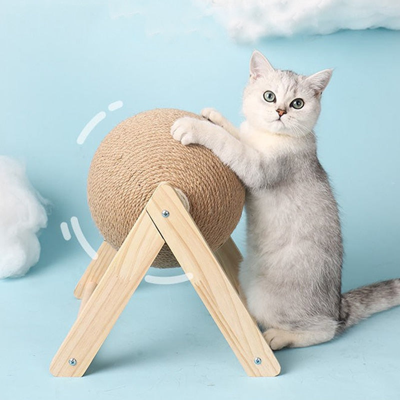 Wear-resistant Cat Scratching Rope Ball