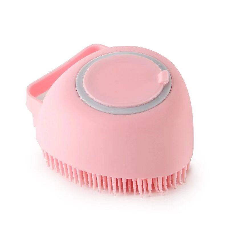 Soft Safe Silicone Pet Bath Massage Brush