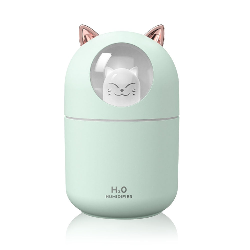 USB Ultrasonic Air Humidifier Essential Oil Diffuser