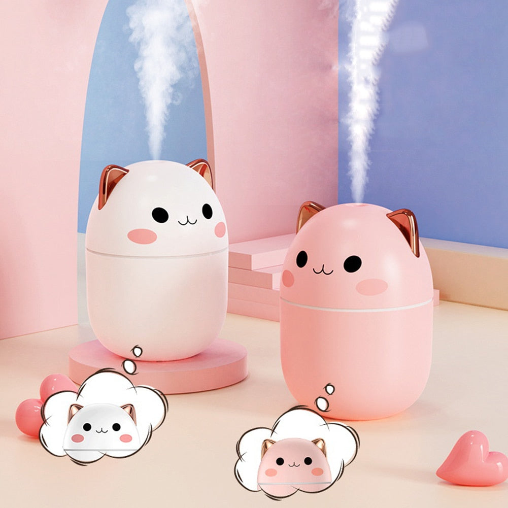 USB Ultrasonic Air Humidifier Essential Oil Diffuser