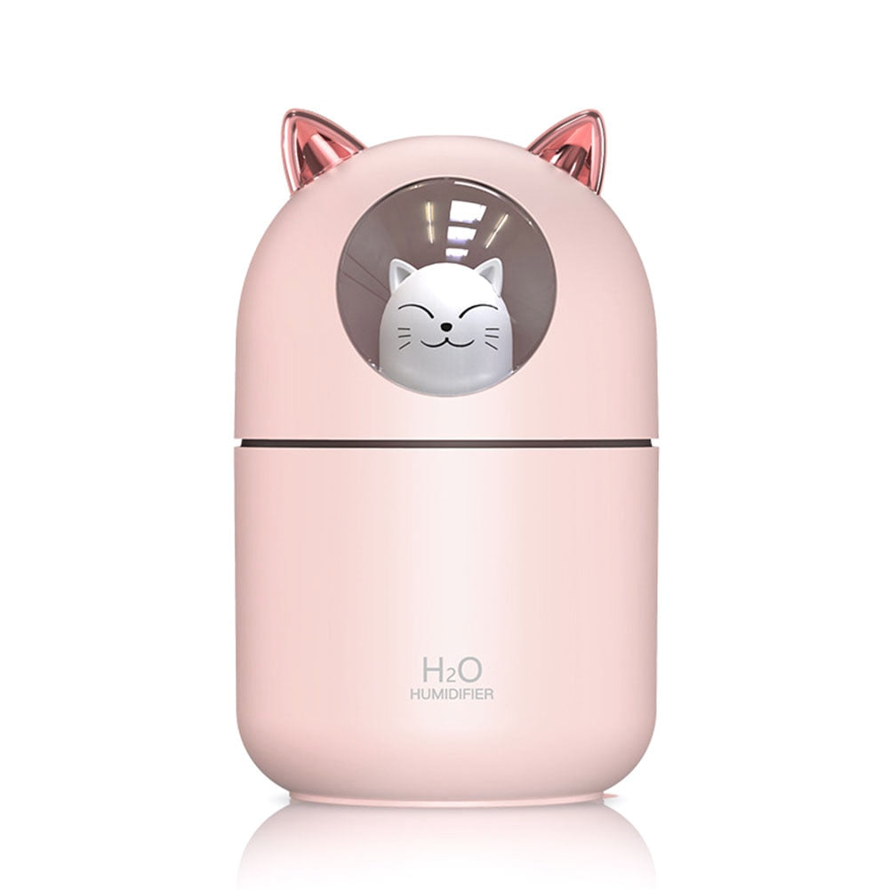 USB Ultrasonic Air Humidifier Essential Oil Diffuser