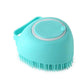 Soft Safe Silicone Pet Bath Massage Brush