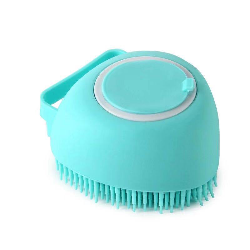 Soft Safe Silicone Pet Bath Massage Brush